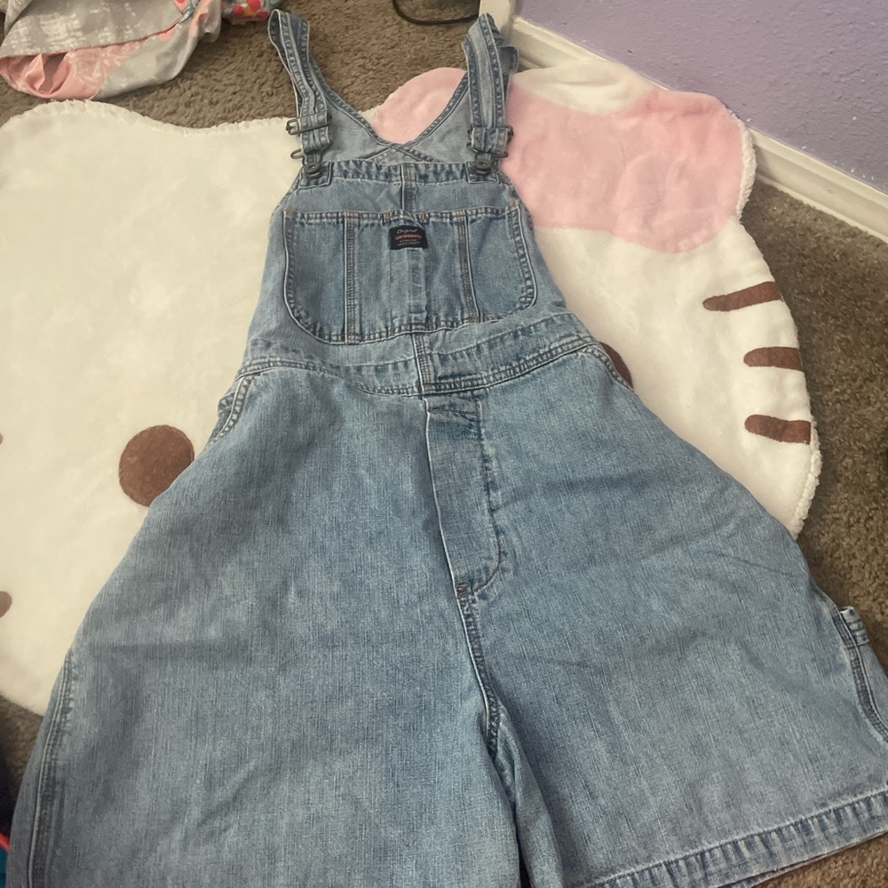 UNIONBAY Women's Blue Denim Overalls
